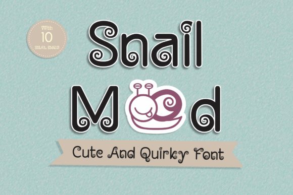 A Snail Mood Font Keeps Campaigns Clear and Joyful