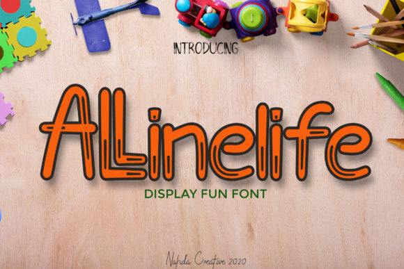 Allinelife: A Display Font That Earns Its Space