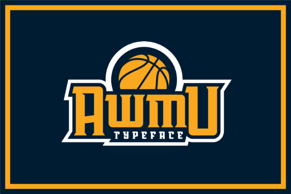 Awmu: A Display Typeface for Bold Editorial Statements