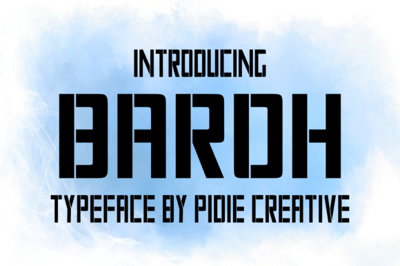 Baroh: A Bold Chunky Display Font for Standout Branding