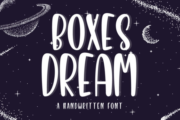 Boxes Dream Font: A Joyful Display Typeface