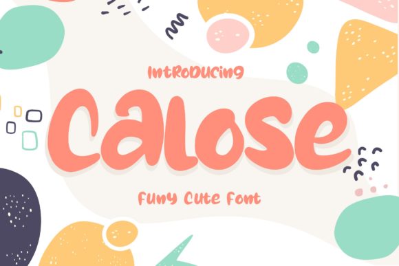 Calose: A Friendly Display Font That Builds Brand Trust