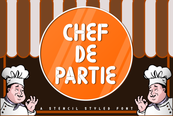 Chef De Partie: A Display Font That Makes Brands Smile
