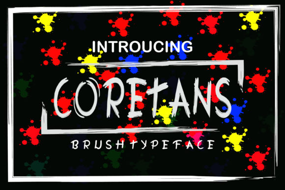 Coretans: A Display Font That Makes Campaign Visuals Unmissable
