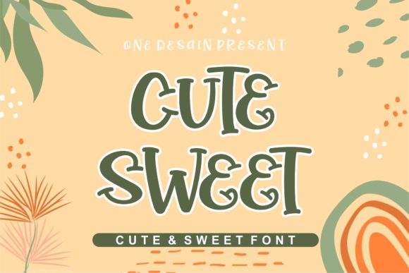 Cute Sweet Font: A Sweet Touch for Small Business Branding