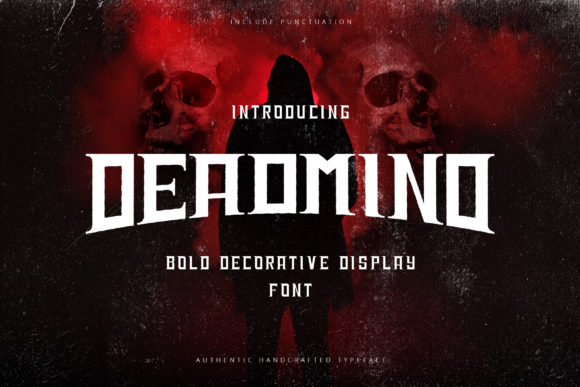Deadmind: The Assertive Display Font for Craft Creators