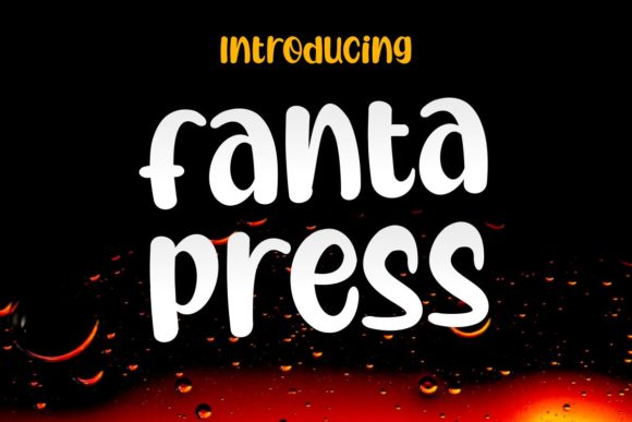 Fanta Press: A Chunky Display Font With Real Digital Personality