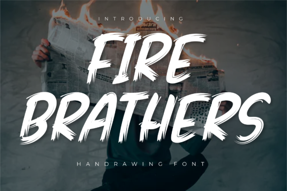 Fire Brathers: The Display Font That Commands Attention