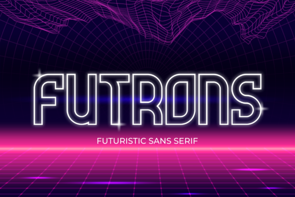 Futrons: A Clean Display Font for Modern Business Branding