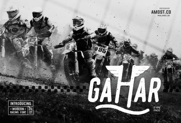 Gahar: A Bold Display Font That Gives Small Brands a Voice