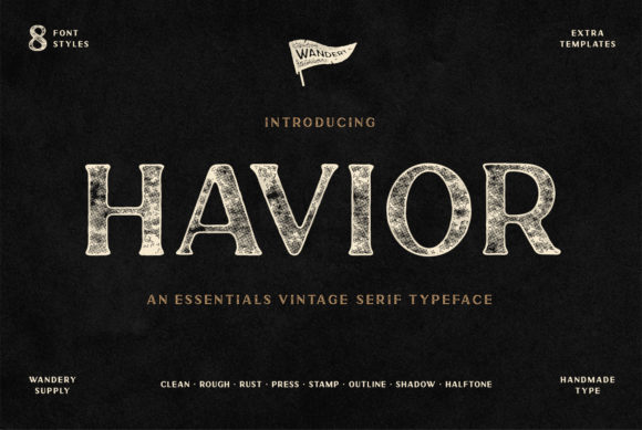 Havior: A Display Font That Anchors Editorial Mood