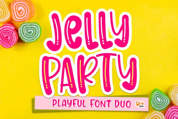 Jelly Party: The Cute Display Font for Joyful Campaigns
