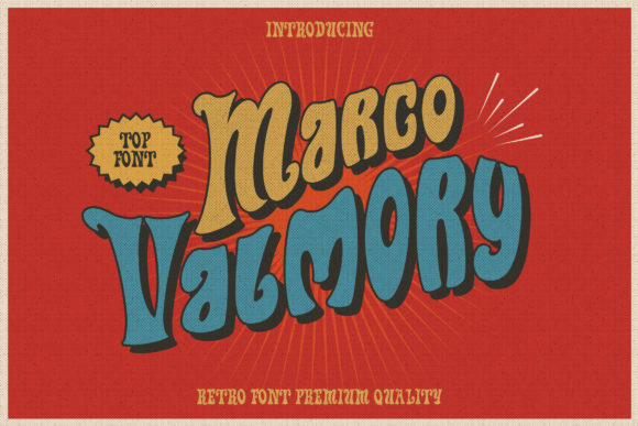 Marco Valmory: A Bold Display Font for Makers