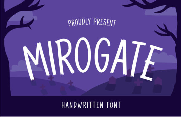 Mirogate: The Halloween Display Font for Bold Campaigns
