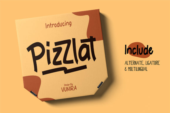 Pizzlat: A Neat Display Font for Standout Web Design