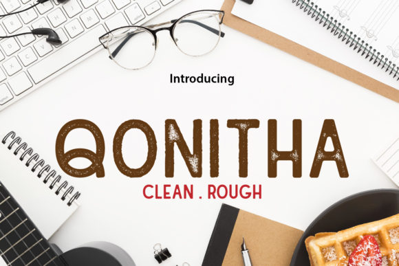 Qonitha: A Bold Display Font for Digital Designers