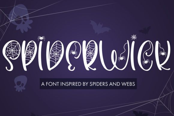 Spiderwick: A Standout Display Font for Digital Branding