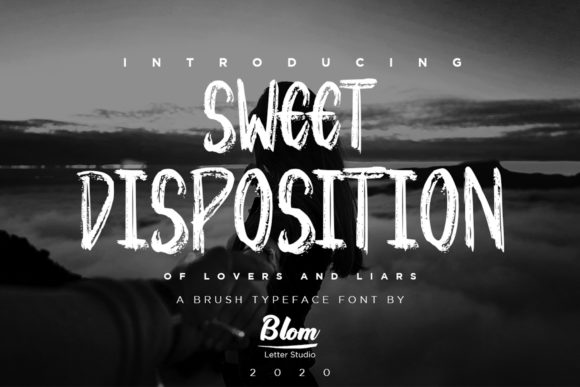 Sweet Disposition: A Brush-Pen Display Font That Feels Human