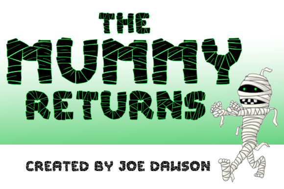 The Mummy Returns: A Quirky Display Font for Web Design