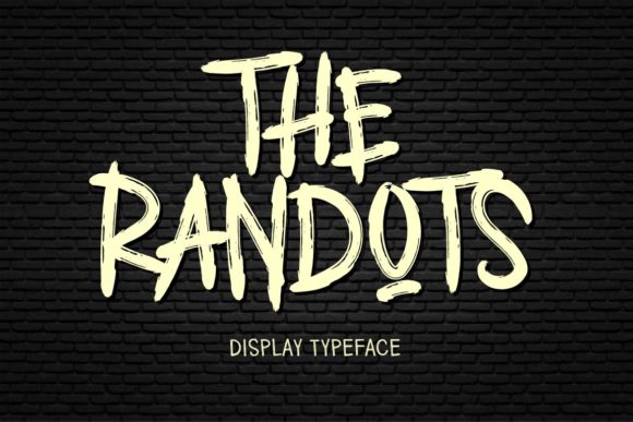 The Randots: A Bold Display Font That Commands Attention