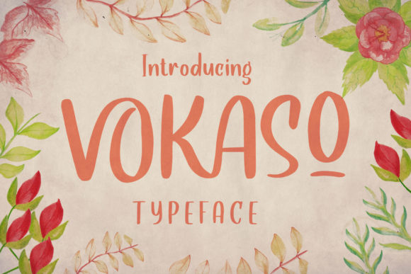 Vokaso: A Bold Display Font for Striking Brand Identity