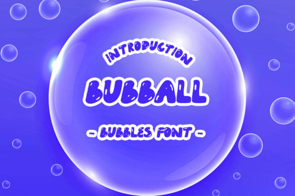 When Bubball Typeface Brings a Layout to Life