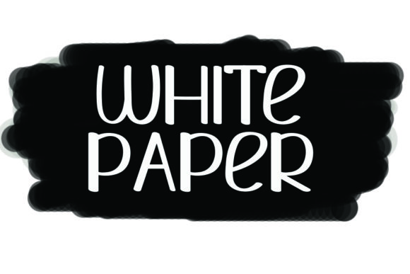 White Paper Font: A Clean Display Typeface for Crafters