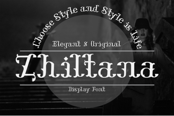 Zhiltana: A Display Font That Brings Digital Layouts to Life